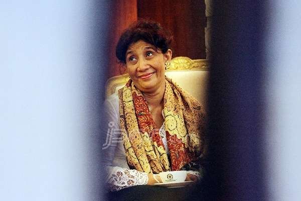 Menteri Kelauan dan Perikanan Susi Pudjiastuti. F/JPNN